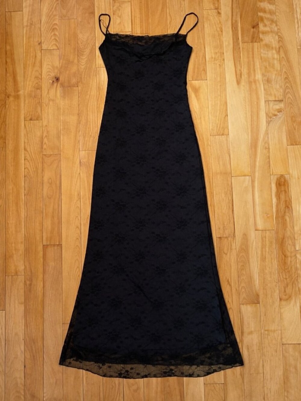 Black Lace Prom Dress